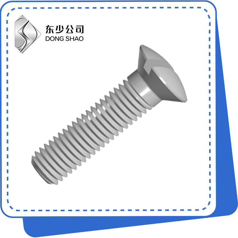 Slotted Raised Countersunk Head Vis